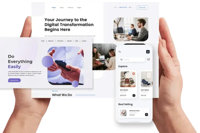 Elevate your brand with stunning ui and ux design services