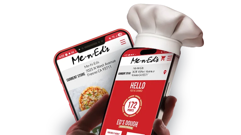 Me-n-Ed’s Pizzeria App Composition