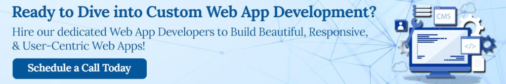 Hire our dedicated web app developers