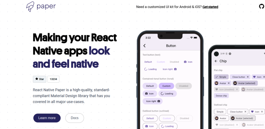 React Native Paper