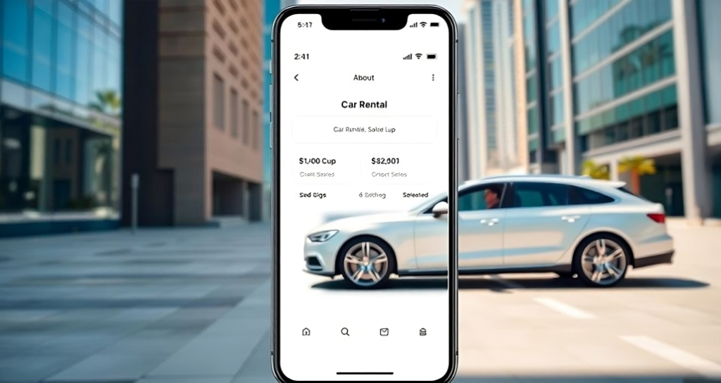 Car Rental App Development 